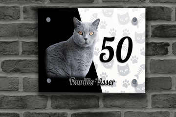 Katten Naambordje 12