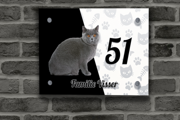 Katten Naambordje 13