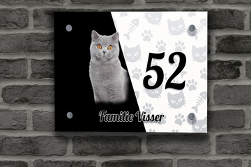 Katten Naambordje 14