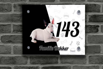 Bull Terriër Naambordje 13