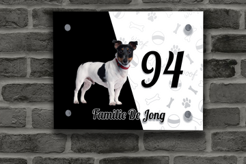 Jack Russell Terriër Naambordje 6