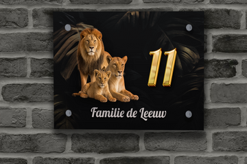 Leeuwen Naambordje 11