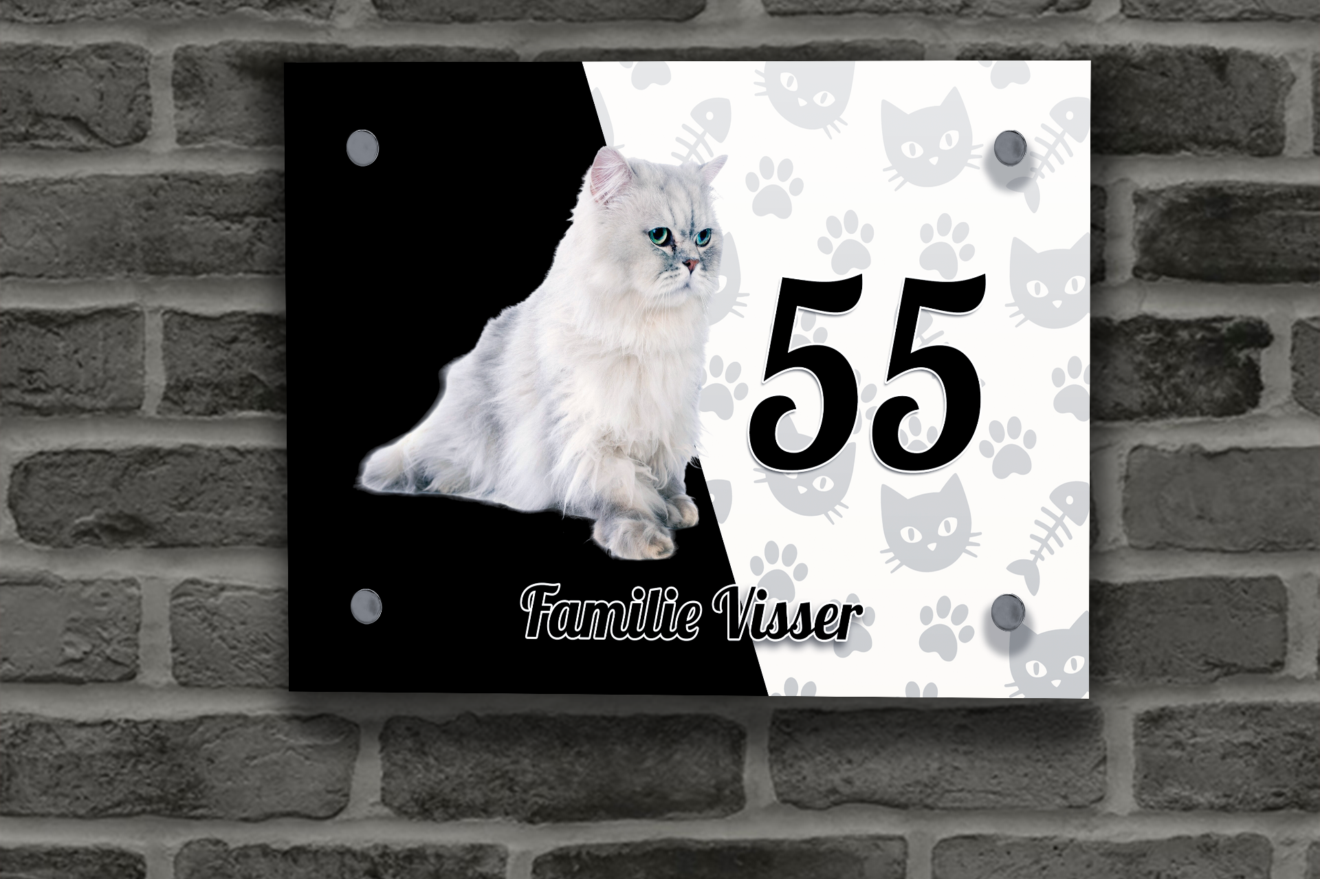 Katten Naambordje 17