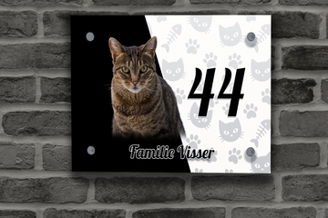 Katten Naambordje 6