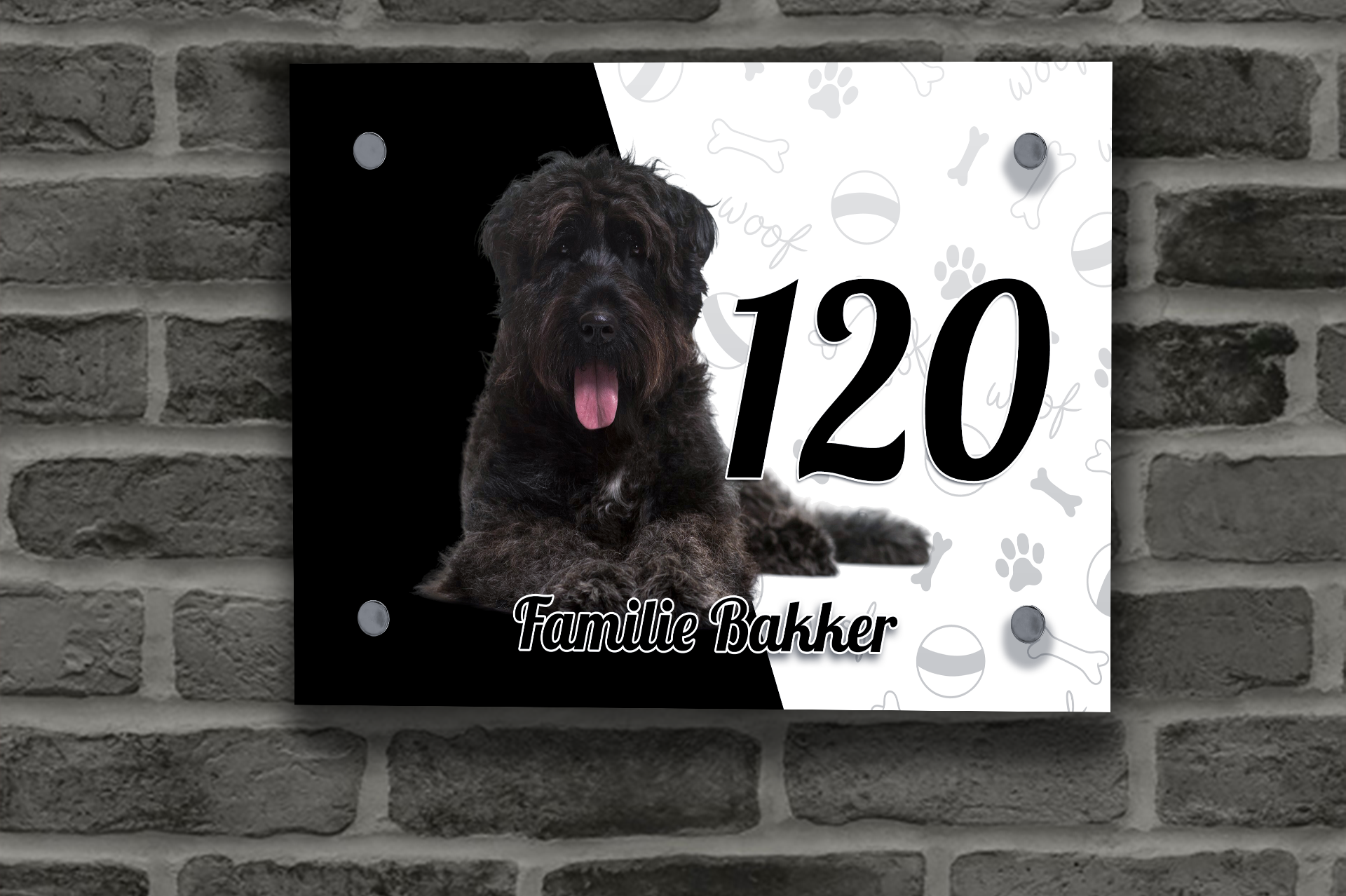 Bouvier Naambordje 3
