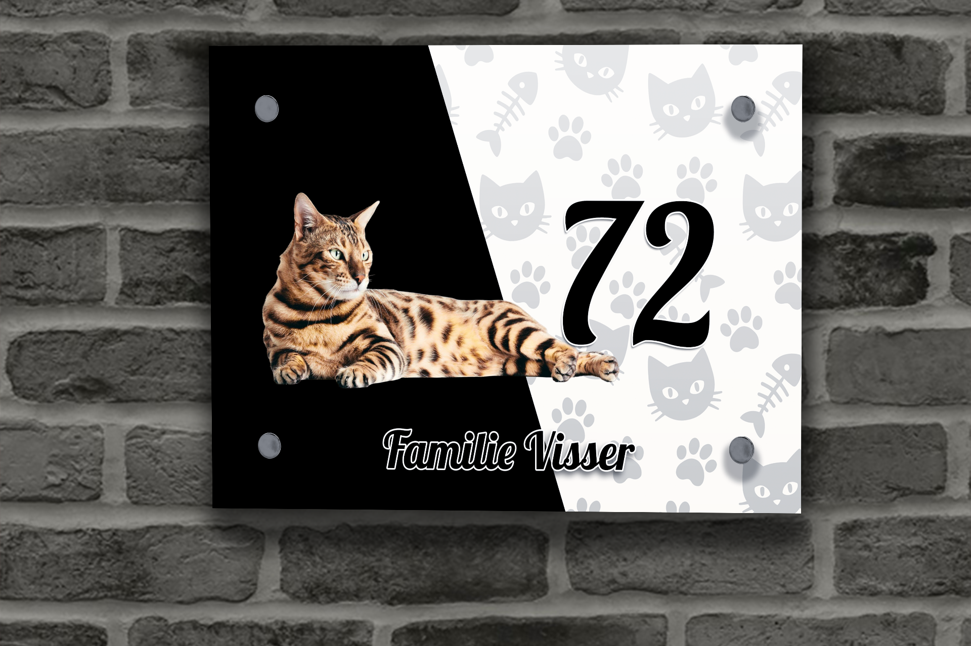 Katten Naambordje 31