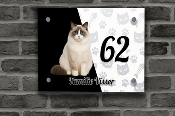 Katten Naambordje 21