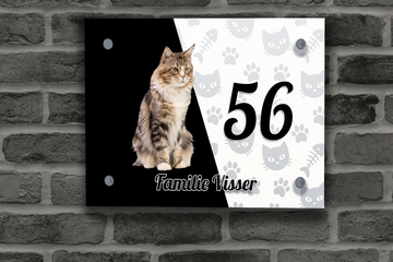 Maine Coon Naambordje 1