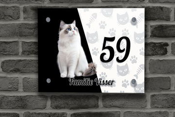 Katten Naambordje 18
