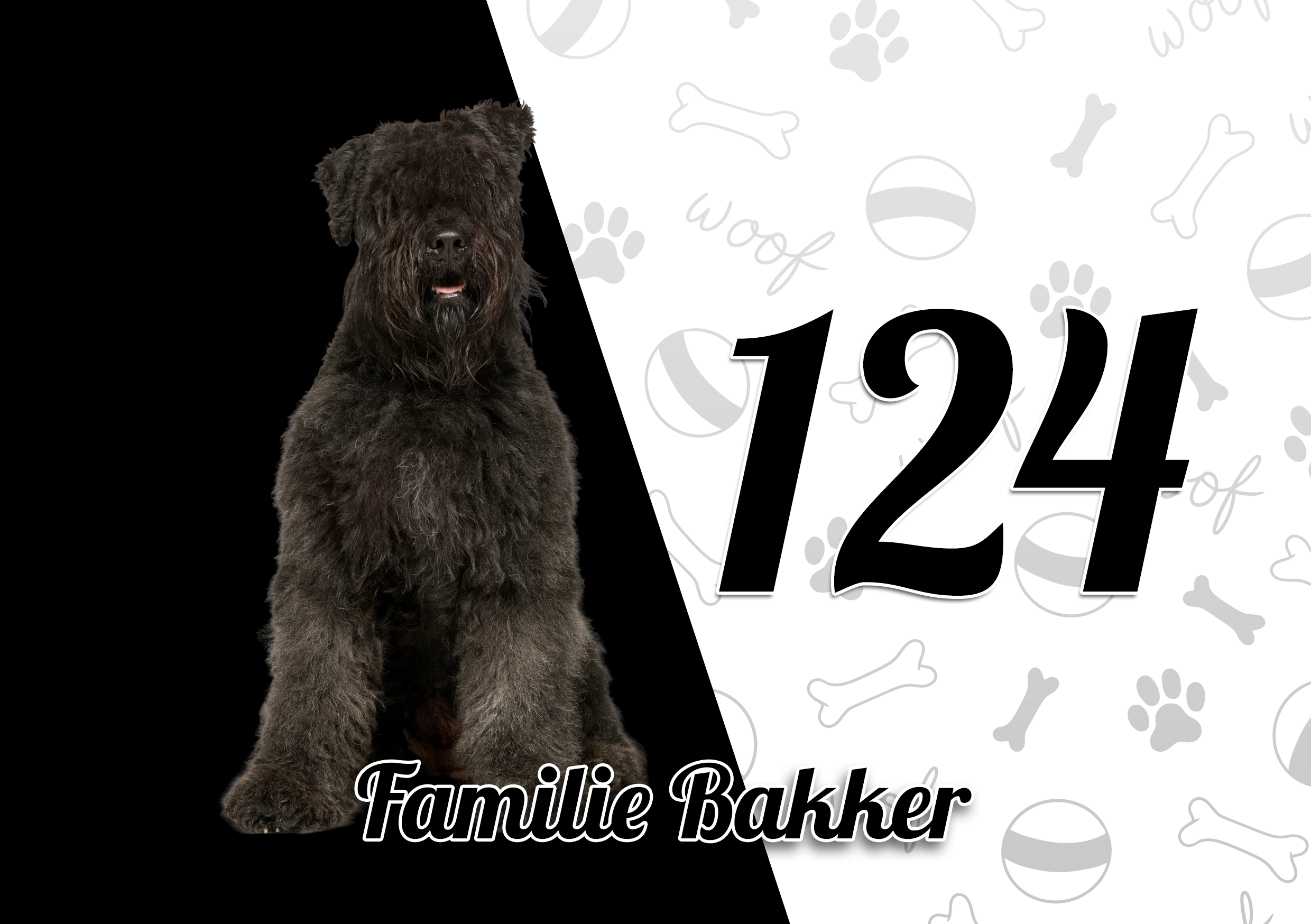 Bouvier Naambordje 7