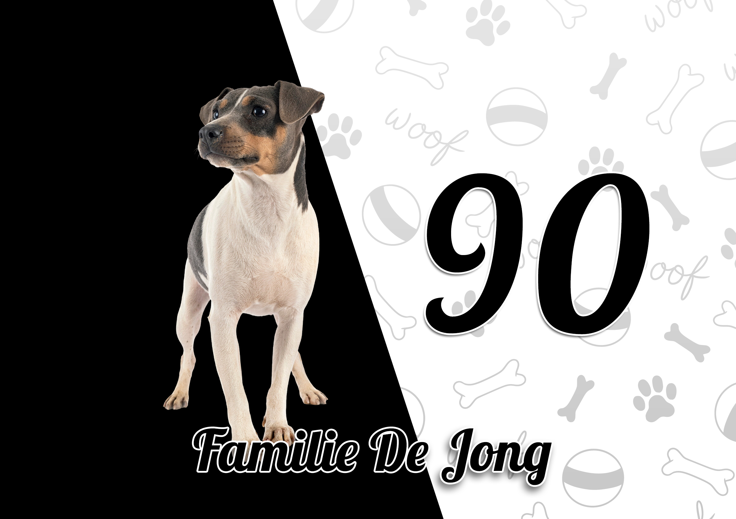 Jack Russell Terriër Naambordje 2