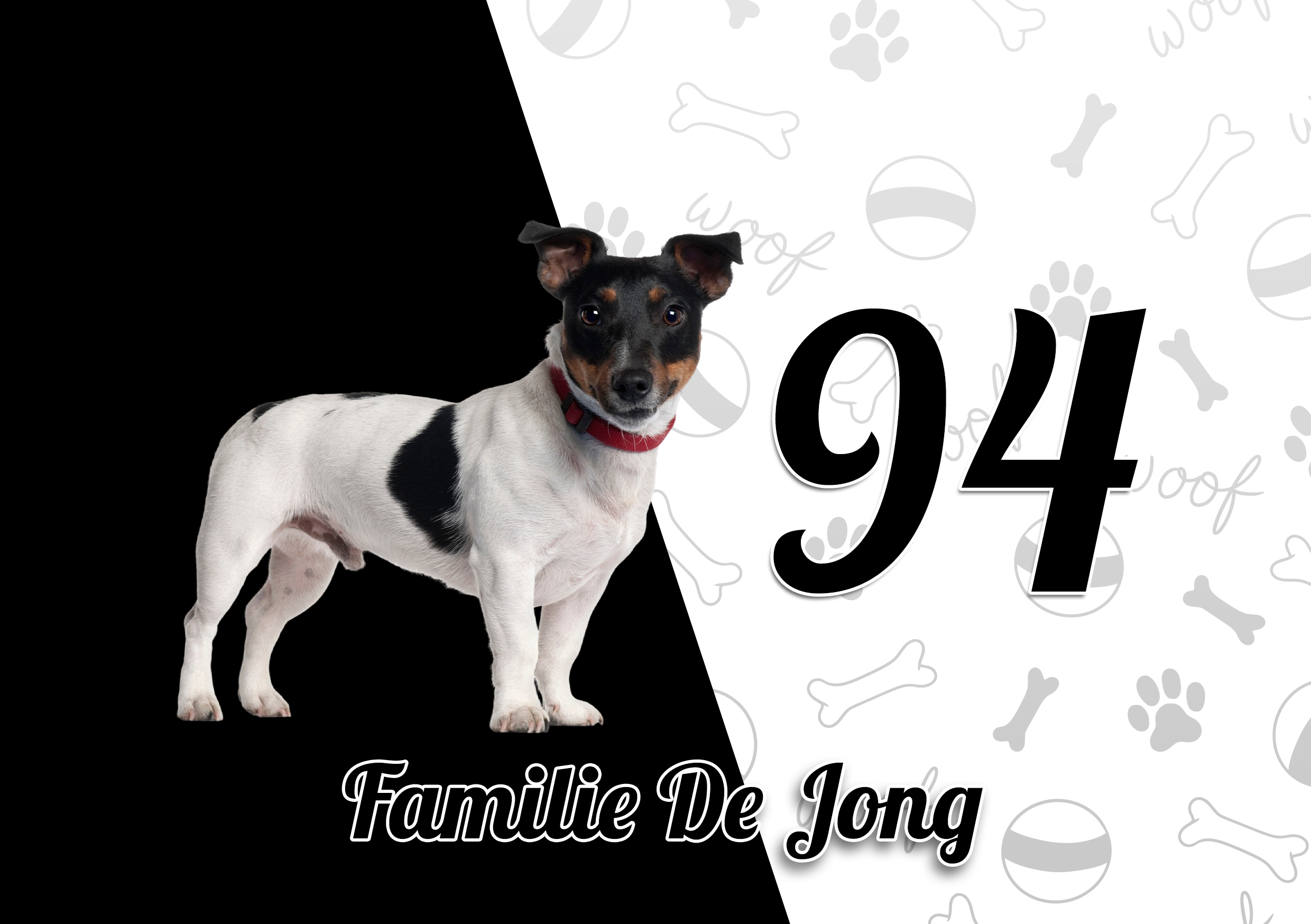 Jack Russell Terriër Naambordje 6