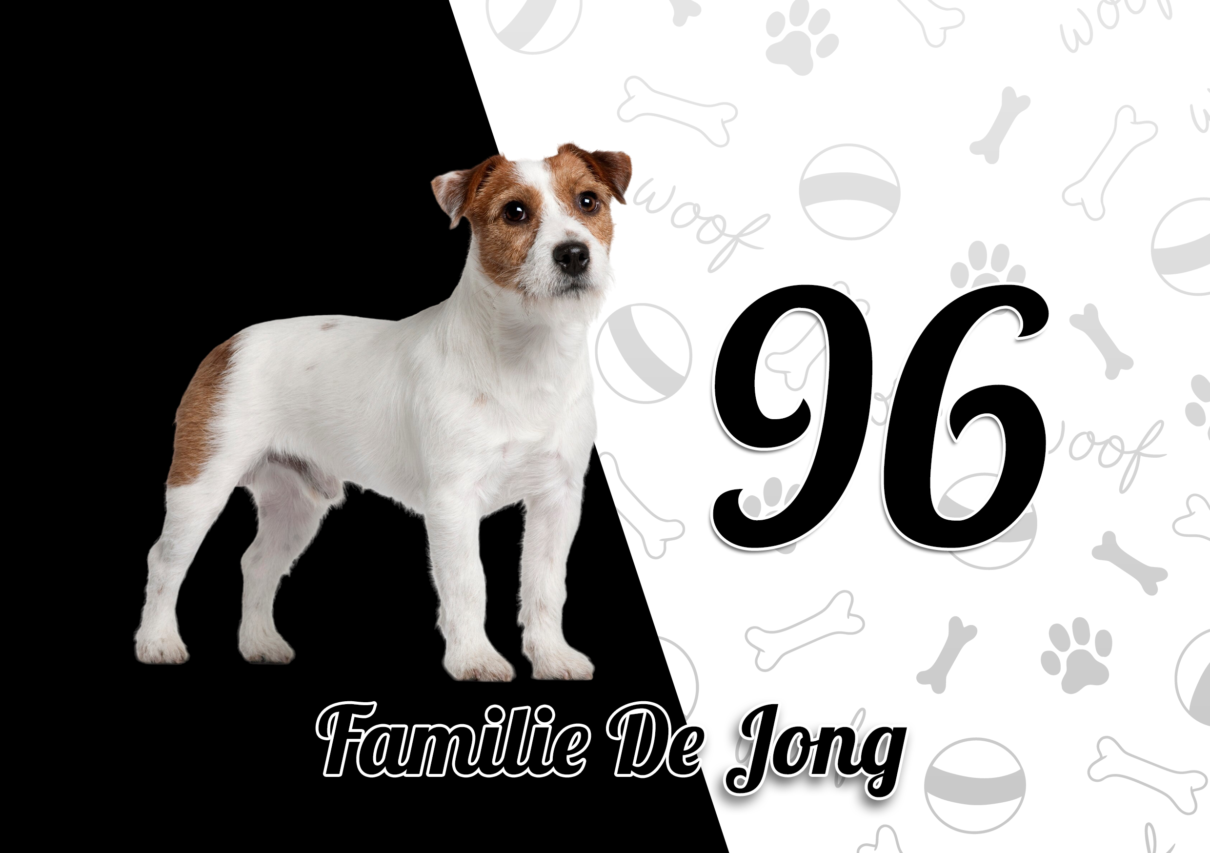 Jack Russell Terriër Naambordje 8
