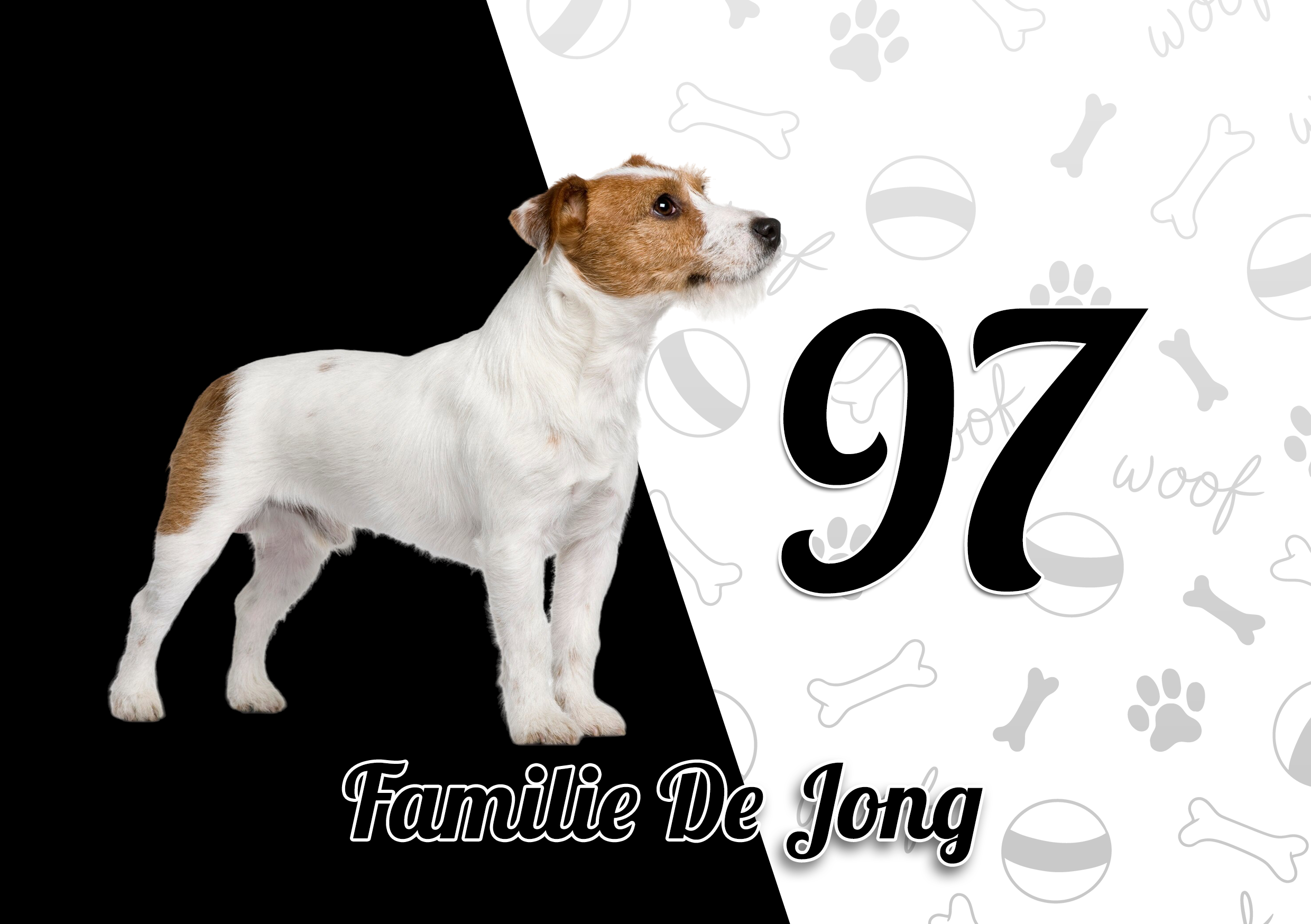 Jack Russell Terriër Naambordje 9