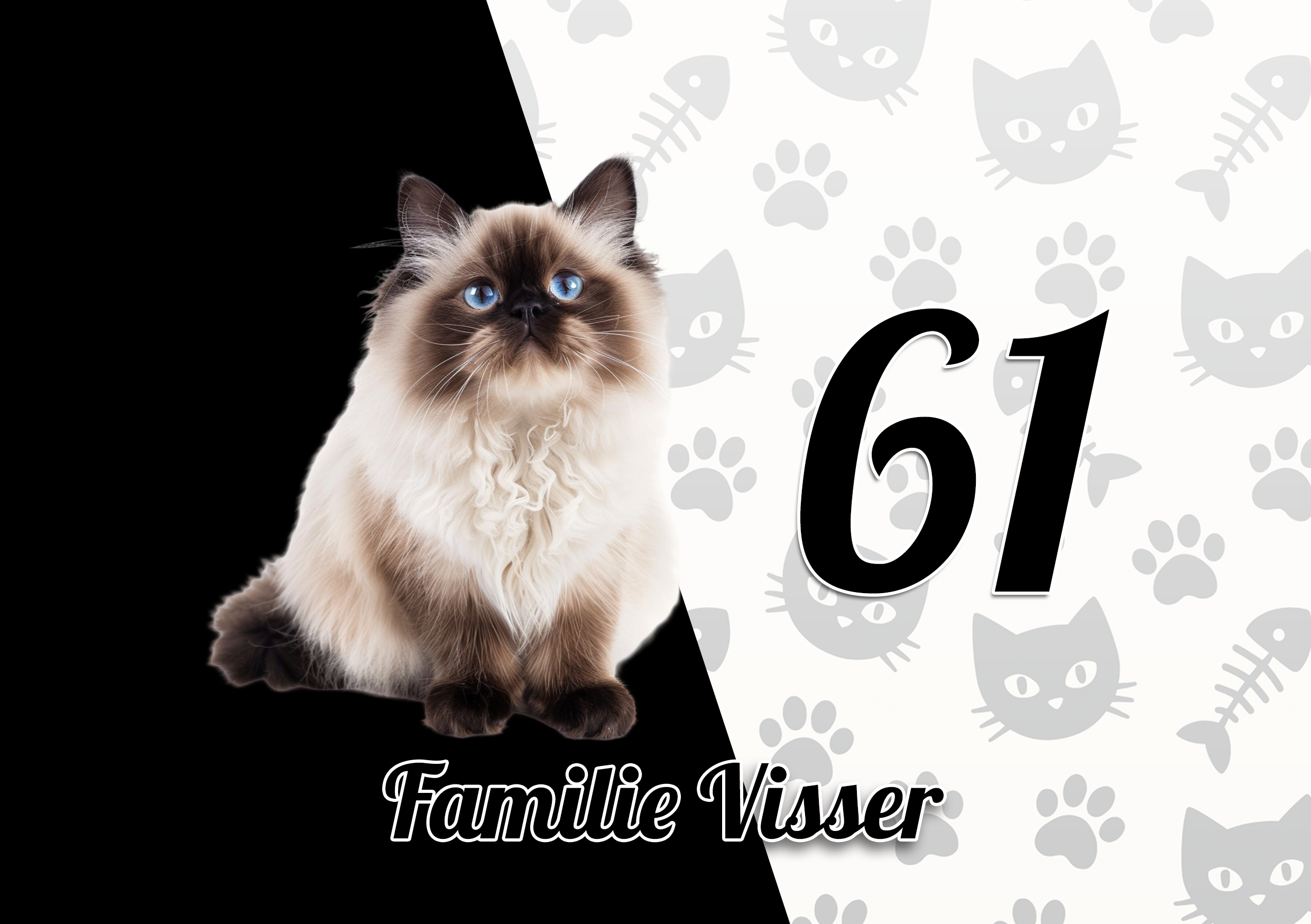 Katten Naambordje 20