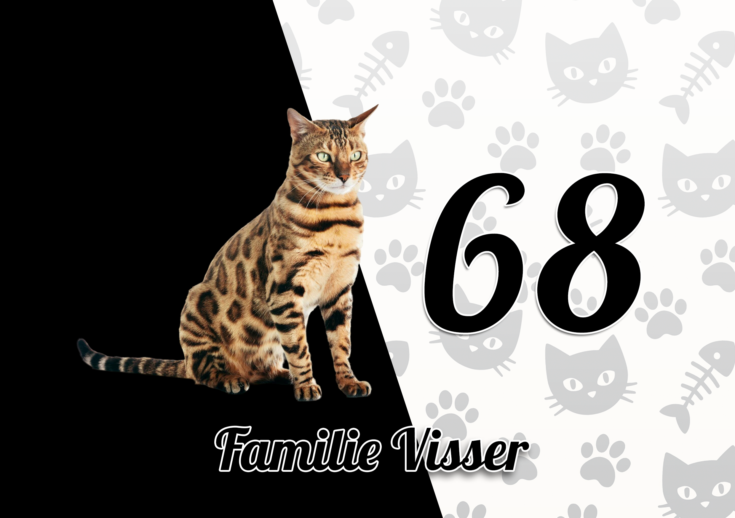 Katten Naambordje 27